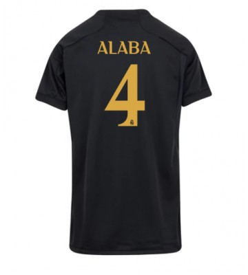 Real Madrid David Alaba #4 Tredje Tröja Dam 2023-24 Kortärmad